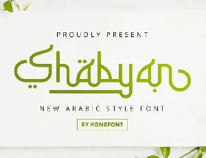 Shabyan font