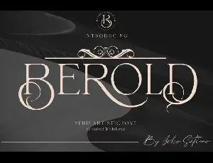 Berold font