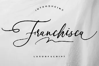 Franchisca font