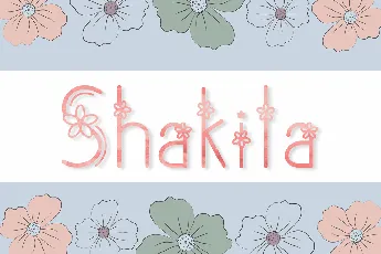 Shakila font