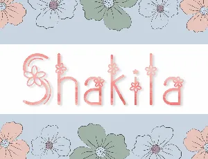 Shakila font