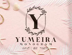 Yumeira Monogram font