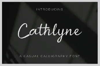 Cathlyne font