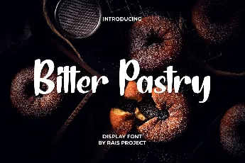 Bitter Pastry font