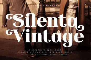 Silenta Vintage font