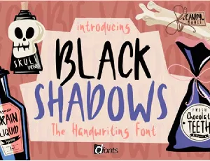 Black Shadows font