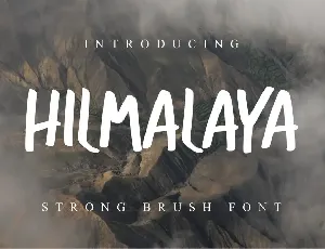 HILMALAYA font