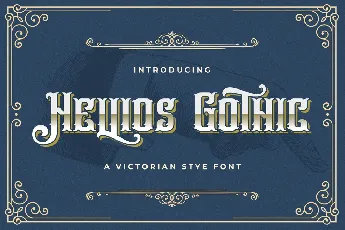 Hellios Gothic font