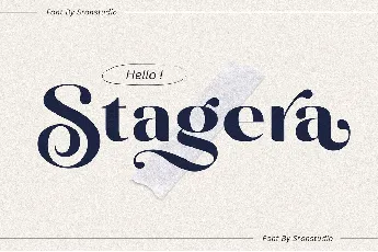 Stagera font