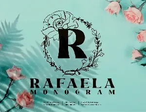 Rafaela Monogram font