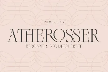 ATHEROSSER font