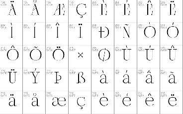 ATHEROSSER font