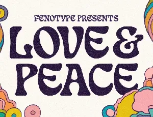 Love And Peace font