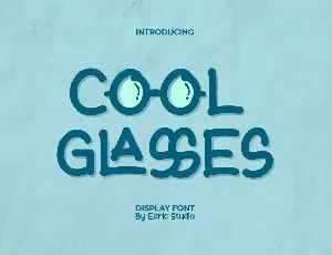 Cool Glasses font