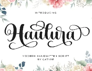 Haulura font