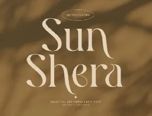 Sun Shera font