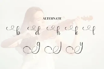 Simphony Calligraphy font