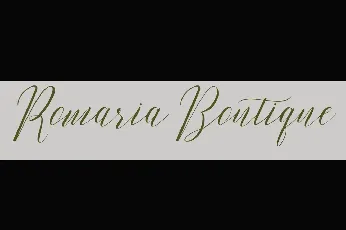 Romarya font