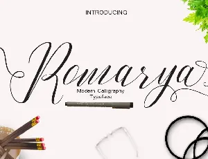 Romarya font