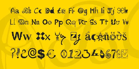 Mailart font