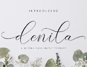 Denila font