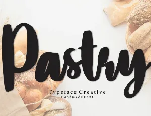 Pastry Script Typeface font