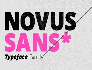 Novus Sans Family font