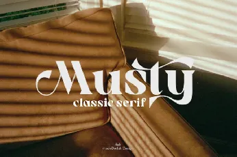 Musty font