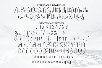 Snowsky font