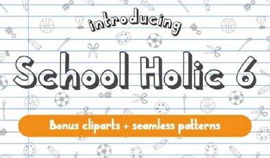 School Holic font