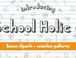 School Holic font