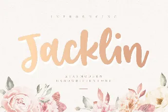 Jacklin font