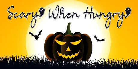 Halloween Script font