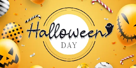 Halloween Script font