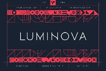 Luminova font