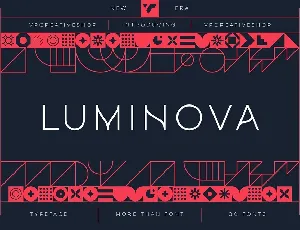 Luminova font