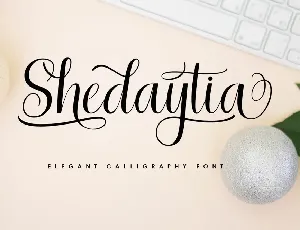 Shedaytia font