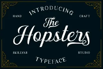 Hopsters font