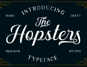 Hopsters font