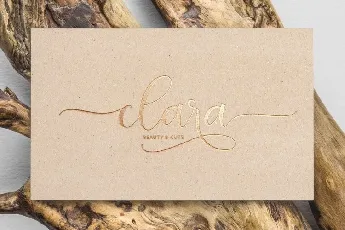 Clara font