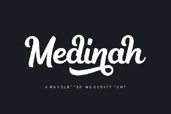 Medinah Script font