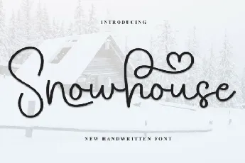 Snowhouse Script font