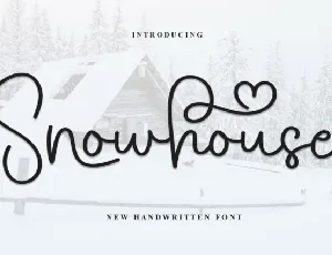 Snowhouse Script font