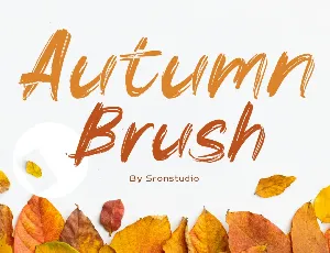 Autumn Brush font