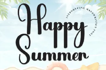 Happy Summer Script font