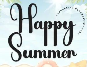 Happy Summer Script font