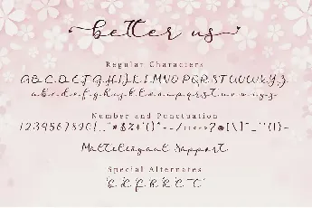 Better Us font