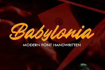 Babylonia font