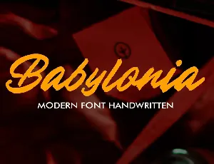 Babylonia font