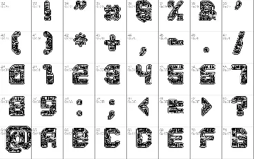 PCB font